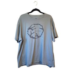 Sitka Men's Dusty Blue Pima Cotton Antler Logo T-Shirt Size XXL